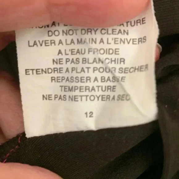 Simpli, deep brown  tunic, well tailored w long sleeves, square neck - Picture 6 of 8